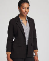 Chico's - Single-Breasted Sweater Blazer
