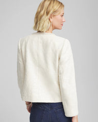 Chico's - Pearl Trim Tweed Jacket