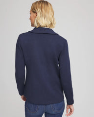Chico's - Single-Breasted Sweater Blazer