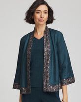 Chico's - Travelers™ Collection Crystal Crushed Reversible Jacket