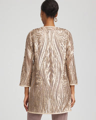 Chico's - Travelers™ Collection Champagne Sequins Jacket