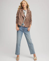 Chico's - Suede Moto Jacket