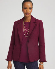 Chico's - Tweed Fringe Blazer