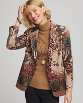 Chico's - Artisanal Print Ponte Blazer