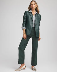Chico's - Faux Leather Blazer