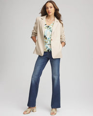Chico's - Faux Leather Blazer