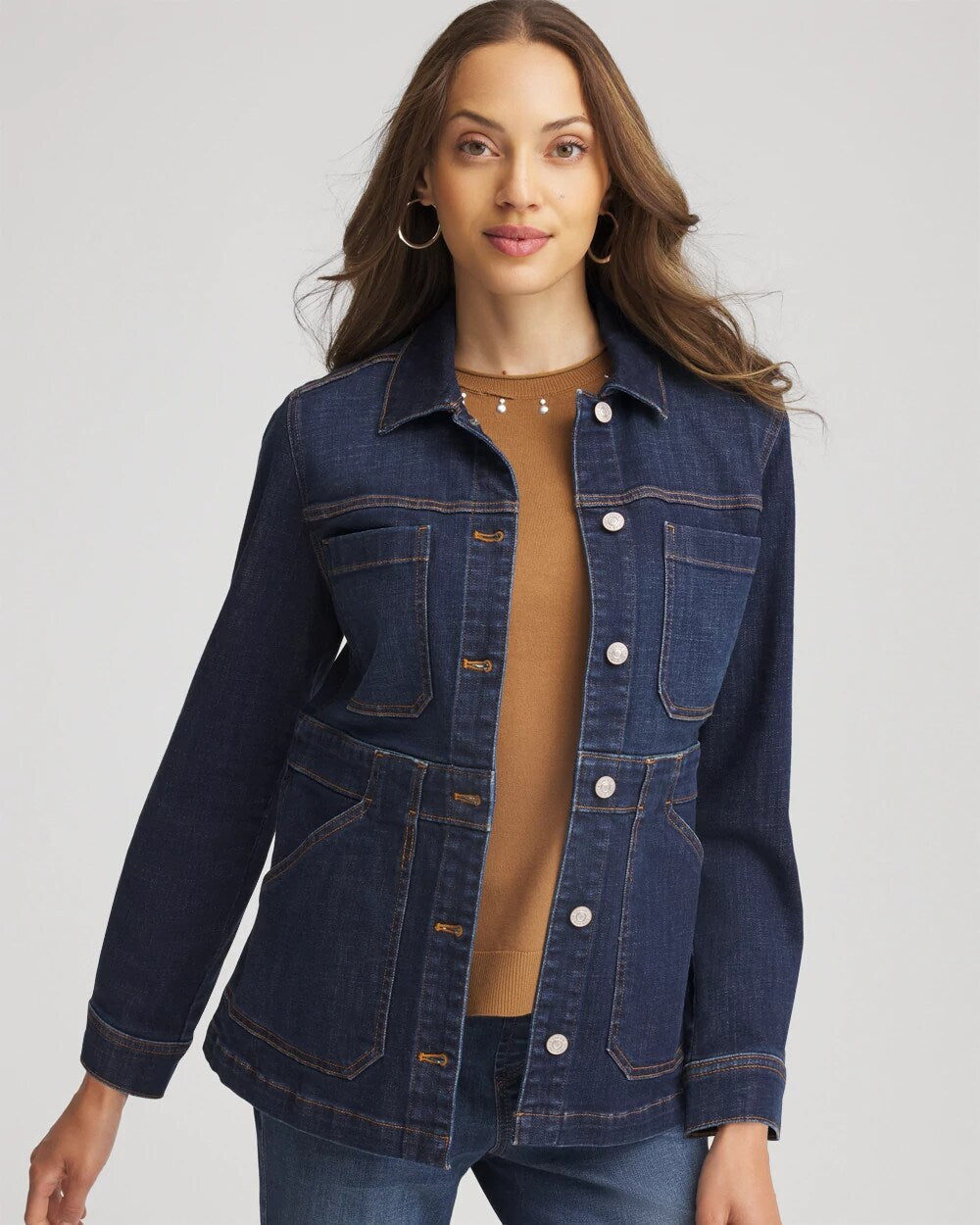 Chico's - Denim Field Jacket