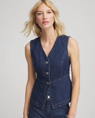 Chico's - Sleeveless Denim Vest