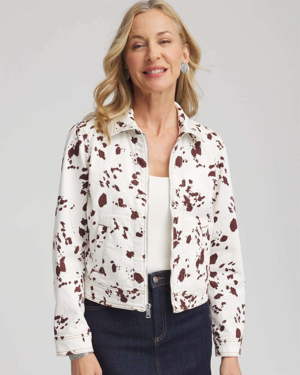Chico's - Pampas Pony Denim Jacket
