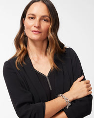Chico's - Ruched Sleeve Blazer
