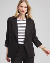 Chico's - Linen Blend Stretch Blazer