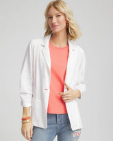 Chico's - Linen Stretch Blazer