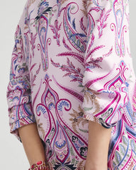 Chico's - Ruched Sleeve Paisley Blazer