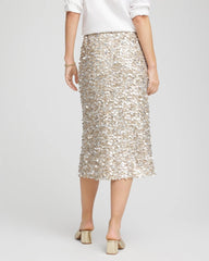 Chico's - Sequins Party Pencil Skirt
