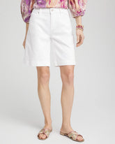 Chico's - Denim Trouser Shorts