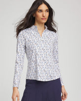 Chico's - Zenergy® UPF Rice Ruffle Top