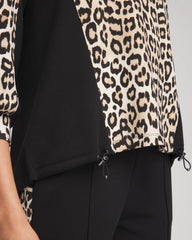 Chico's - Zenergy® Animal-Print Bungee Top