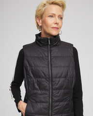 Chico's - Zenergy® Reversible Velvet Puffer Vest