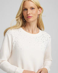 Chico's - Zenergy® Rhinestone Pullover Top