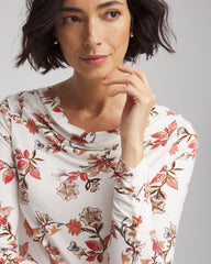 Chico's - Touch of Cool™ Long-Sleeved Cowlneck Tee