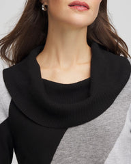 Chico's - Zenergy® Luxe Intarsia Cowlneck Top