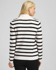 Chico's - Zenergy® Luxe Eyelash Striped Sweater