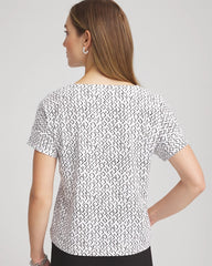 Chico's - Zenergy® UPF Geo-Print Dolman Top