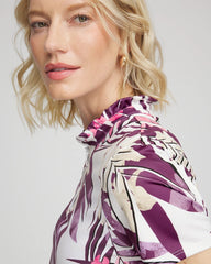 Chico's - Zenergy® UPF Ruffle-Neck Polo