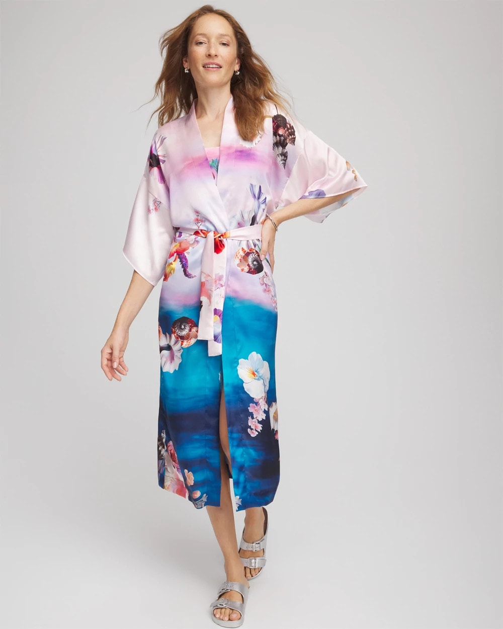 Chico's - Gottex Under The Sea Kimono