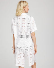 Chico's - Swimsuit Cover-Up Short and Shirt Set