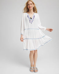 Chico's - Chico's Beach Swimsuit Cover-Up Dress