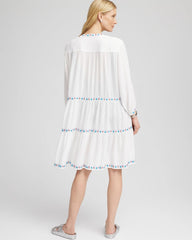 Chico's - Chico's Beach Swimsuit Cover-Up Dress