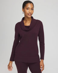 Chico's - Zenergy® Luxe Diamante Cowlneck Tunic