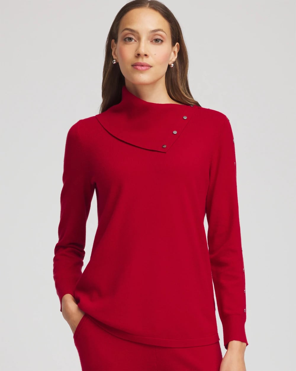 Chico's - Zenergy® Luxe Envelope Neck Sweater