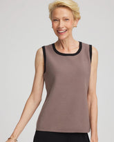 Chico's - Travelers™ Tipped Sweater Tank