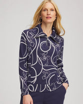 Chico's - Zenergy® Soft Melody Half-Zip Top
