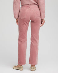 Chico's - Velveteen Pull-On Flared Jeans