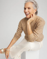 Chico's - Jacquard Mockneck Pullover
