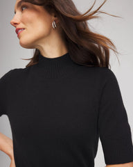 Chico's - Cashmere Elbow-Sleeve Sweater