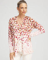 Chico's - Ombré Printed V-Neck Cardigan