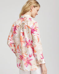 Chico's - No Iron™ Tropical Floral Linen Shirt