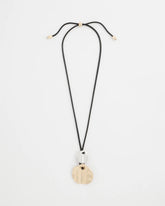 Chico's - Crinkle Mixed Metal Pendant