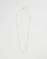 Chico's - Pearl and Link Necklace