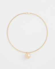 Chico's - Gold Bead Collar Necklace