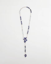 Chico's - Blue Flower Long Y-Necklace