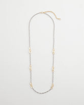 Chico's - Mixed Metal Link Long Necklace