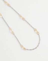 Chico's - Mixed Metal Link Long Necklace