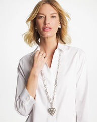 Chico's - Heart Twice As Nice Pendant Necklace