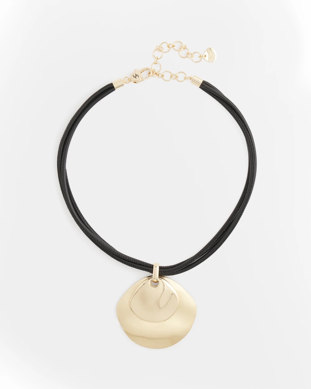 Chico's - Gold Pendant On Cord