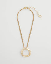 Chico's - Short Circle Pendant